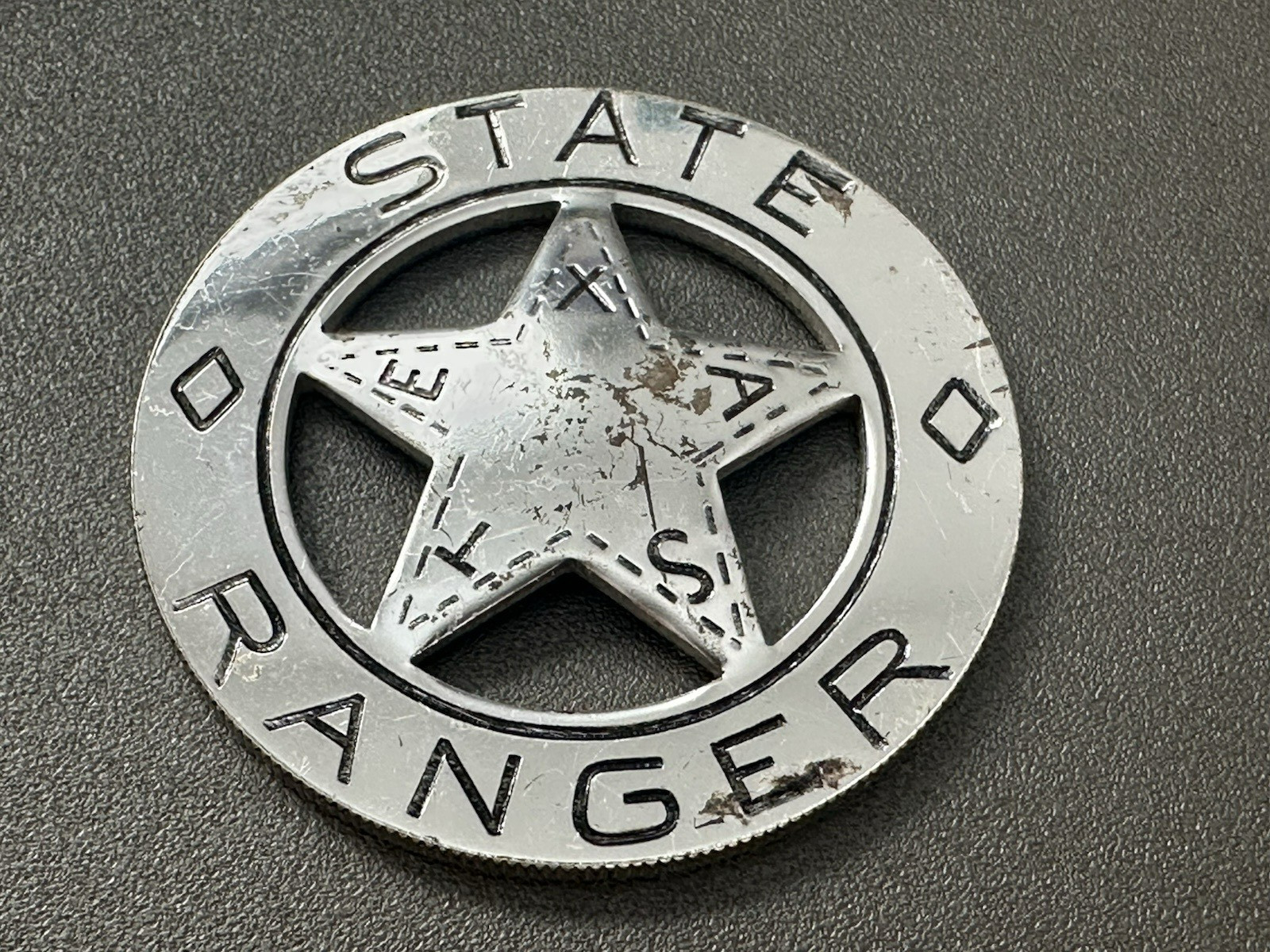 Franklin Mint TEXAS RANGER Badge /COIN Sterling Silver Franklin Mint TEXAS RANGER Badge /COIN Sterling Silver
