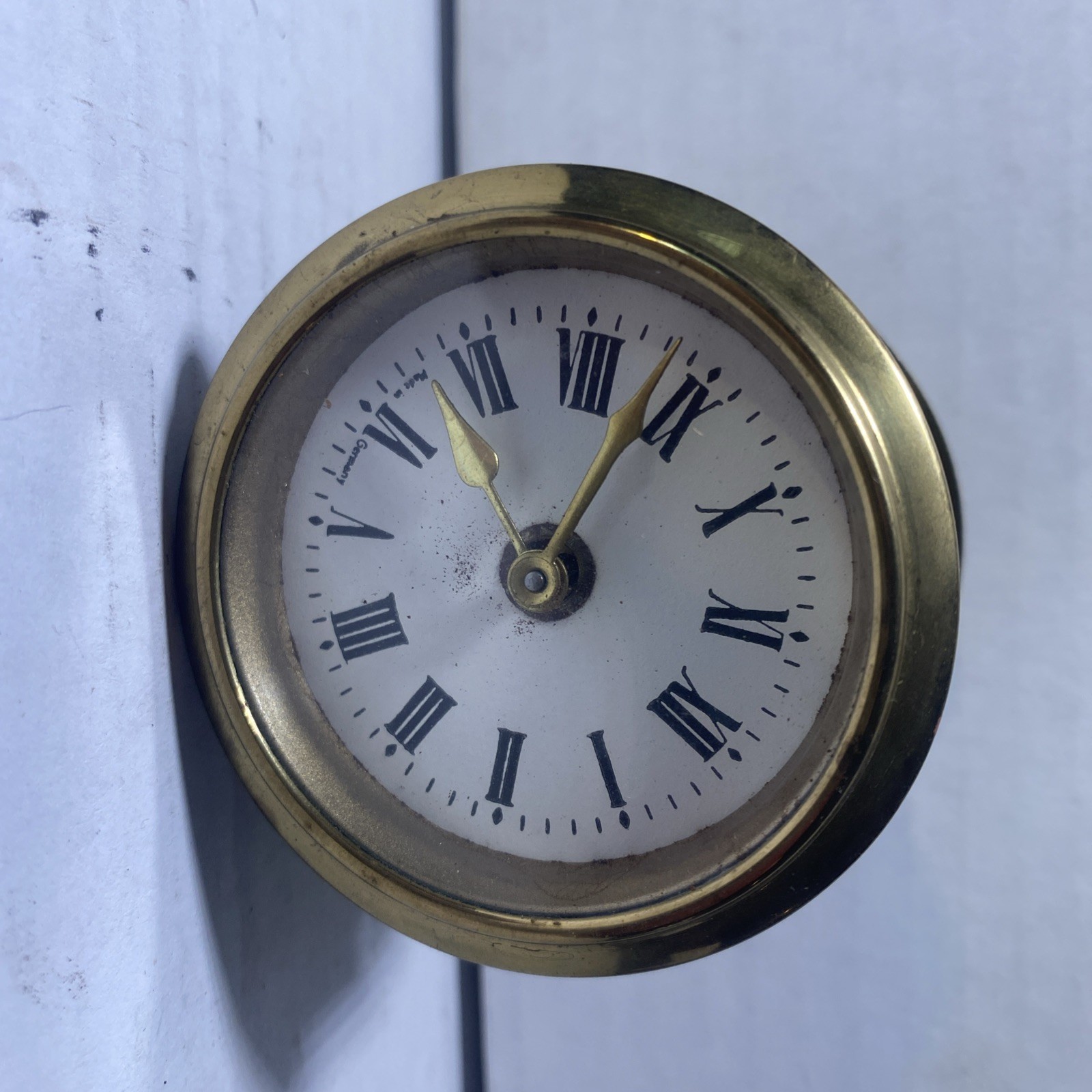 Early 1900s German Mechanical Clock Movement Two Jewel