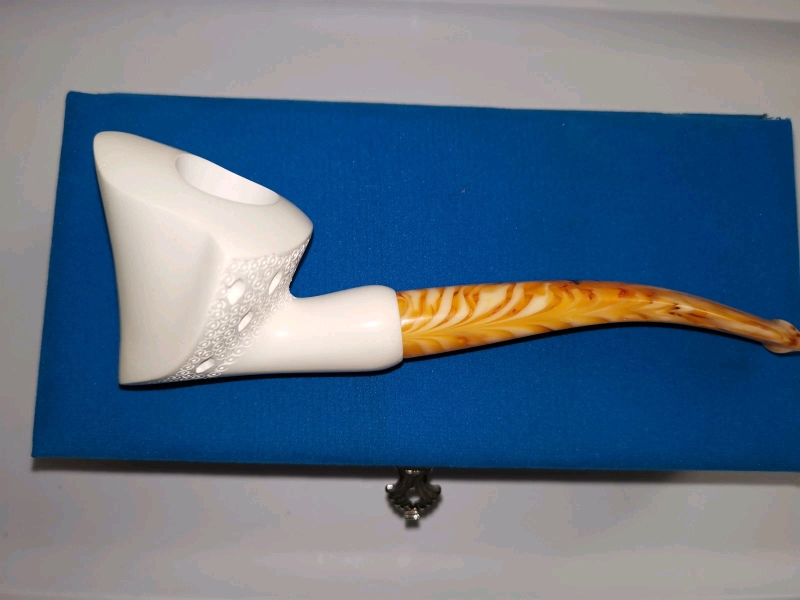 NEW High Quality  Meerschaum  Pipe With Box