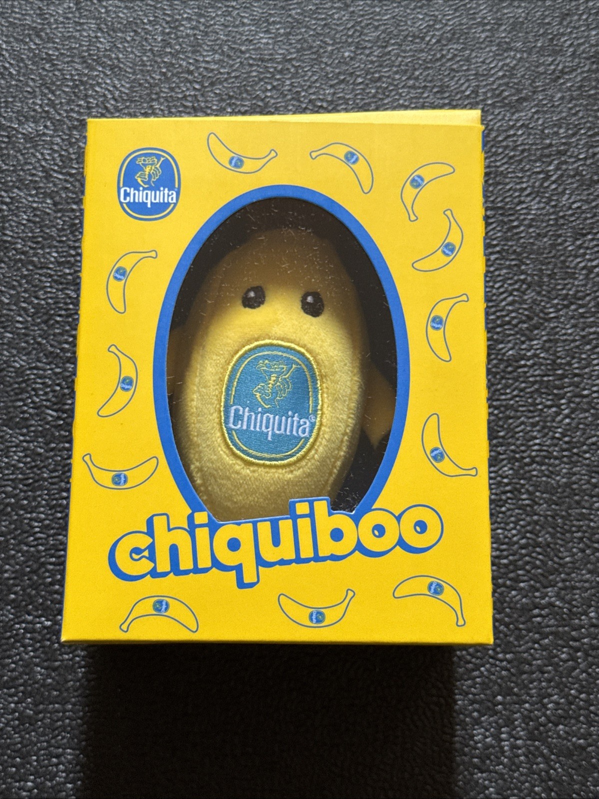 Chiquita Chiquiboo Banana Plush Keychain - RARE LIMITED EDITION - New