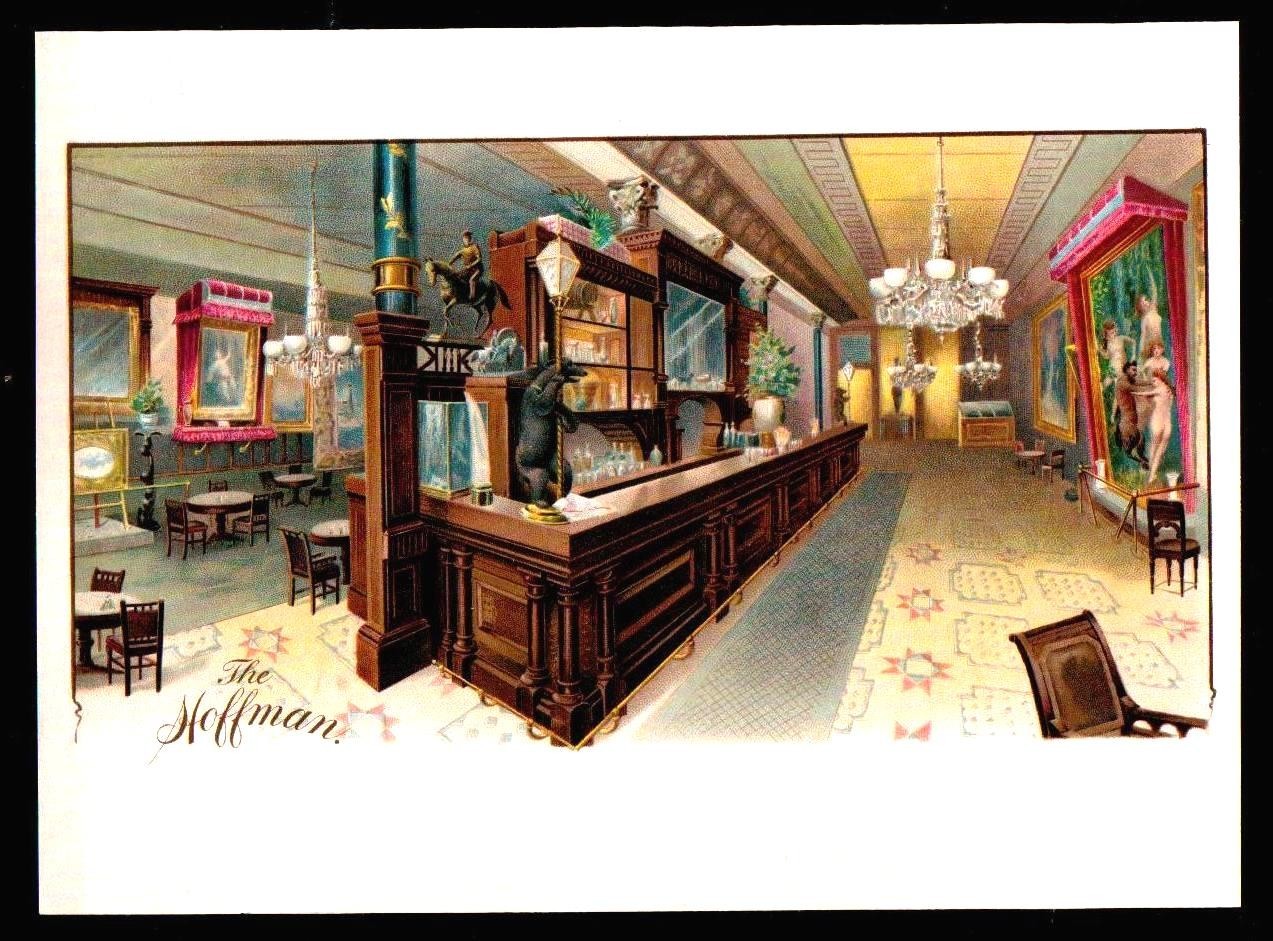 Hoffman House - New York City - Original Genuine - EX RARE Cigar Box Label