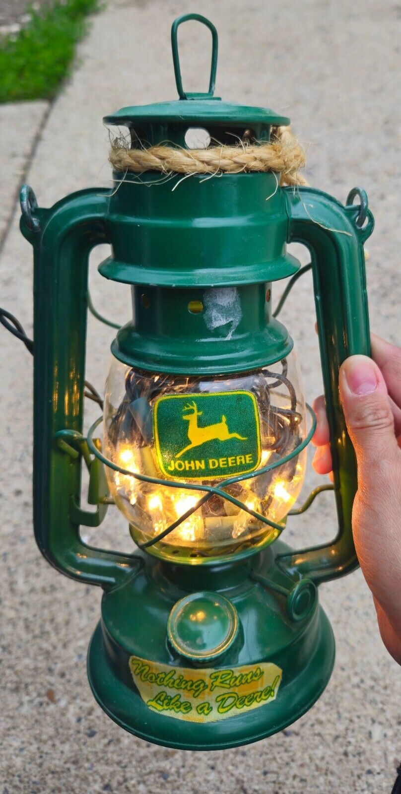Vintage John Deere Lantern
