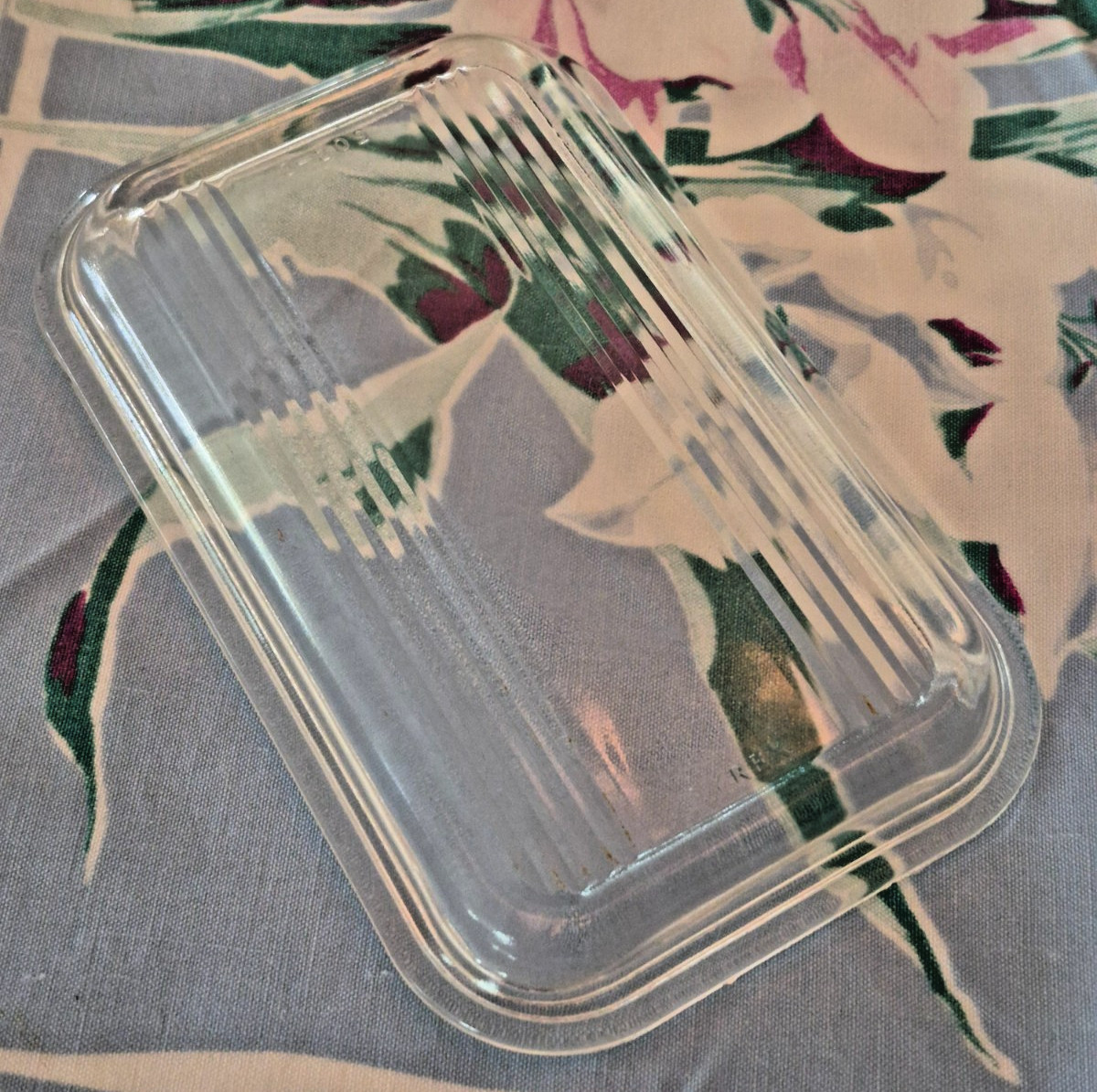 Pyrex Refrigerator Dish Glass Lid Only ~ Fits 6\