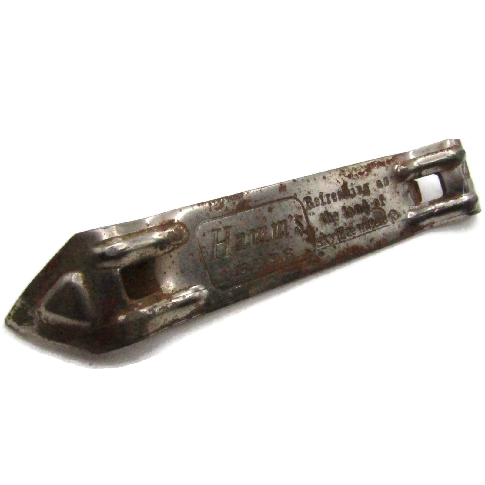 Vintage Hamm's Beer Metal Can  and  Bottle Opener Church Key