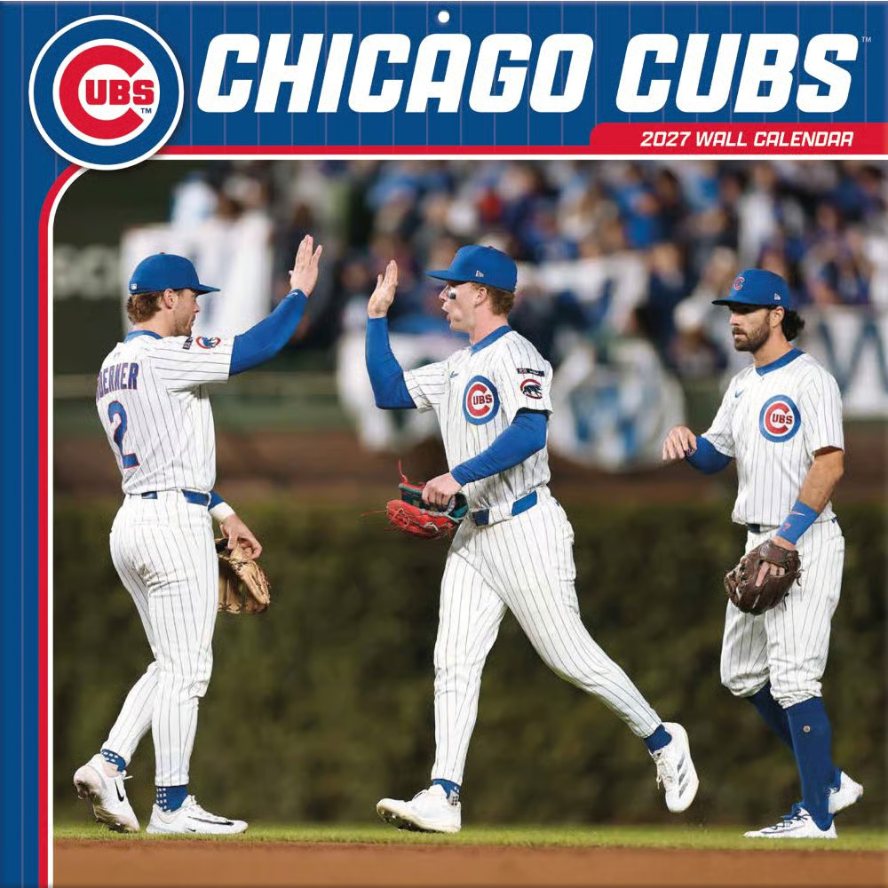 Turner Licensing,  MLB Chicago Cubs 2027 Wall Calendar