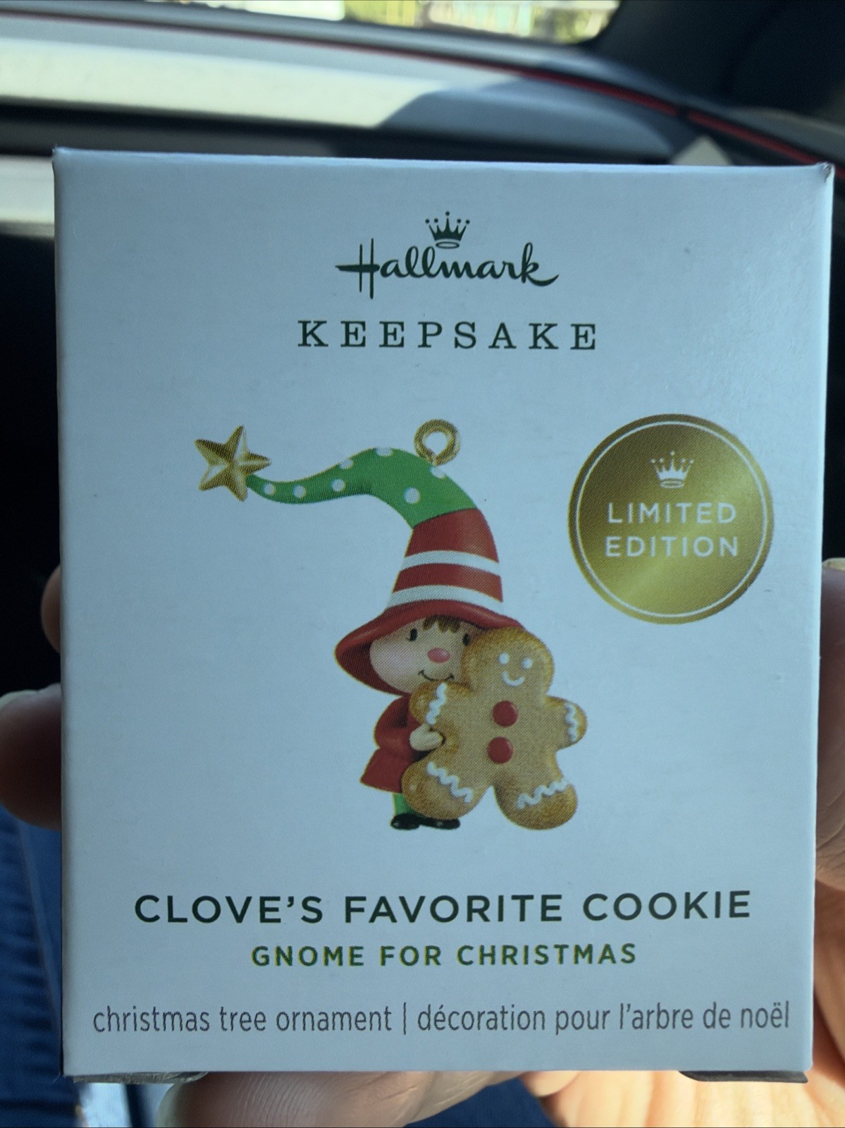 Hallmark 2026 Clove\'s Favorite Cookie - Limited Ed. - Gnome for Christmas - NIB