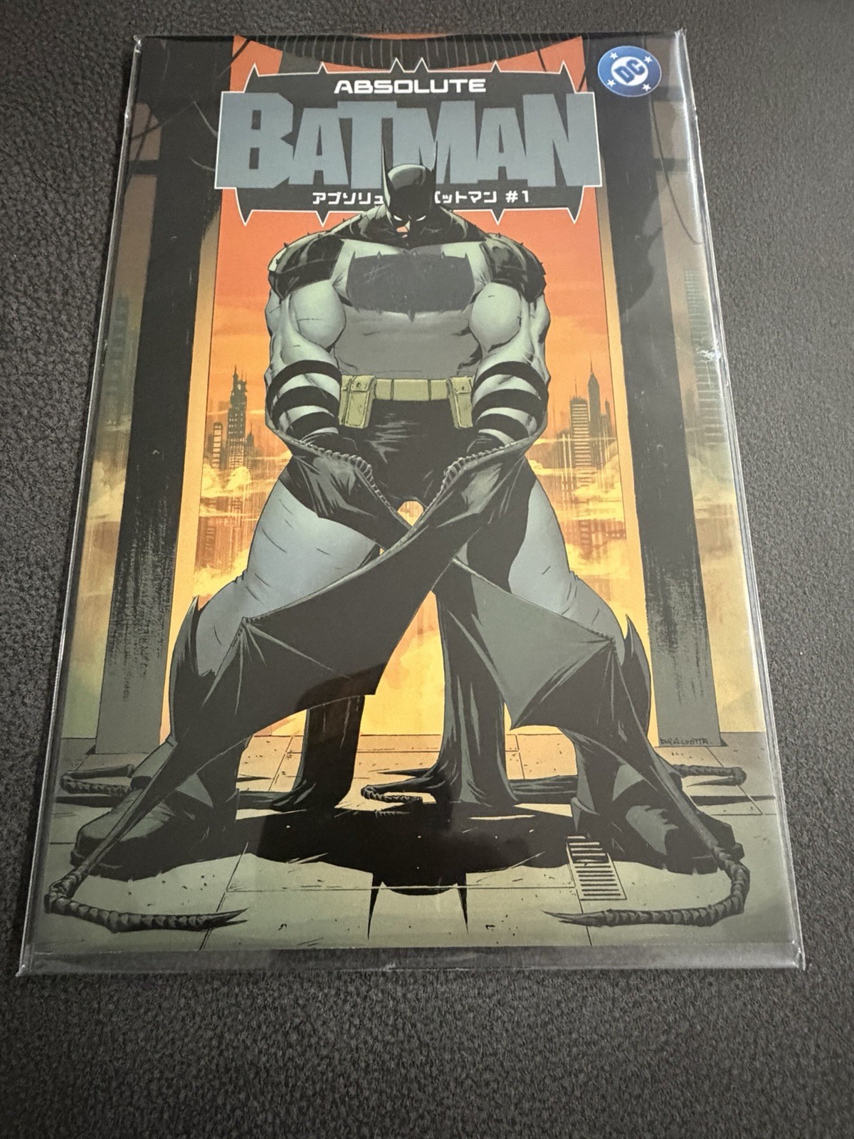 Absolute Batman #1 Japanese Logo Variant Cover Glow in the Dark GITD DC Presale