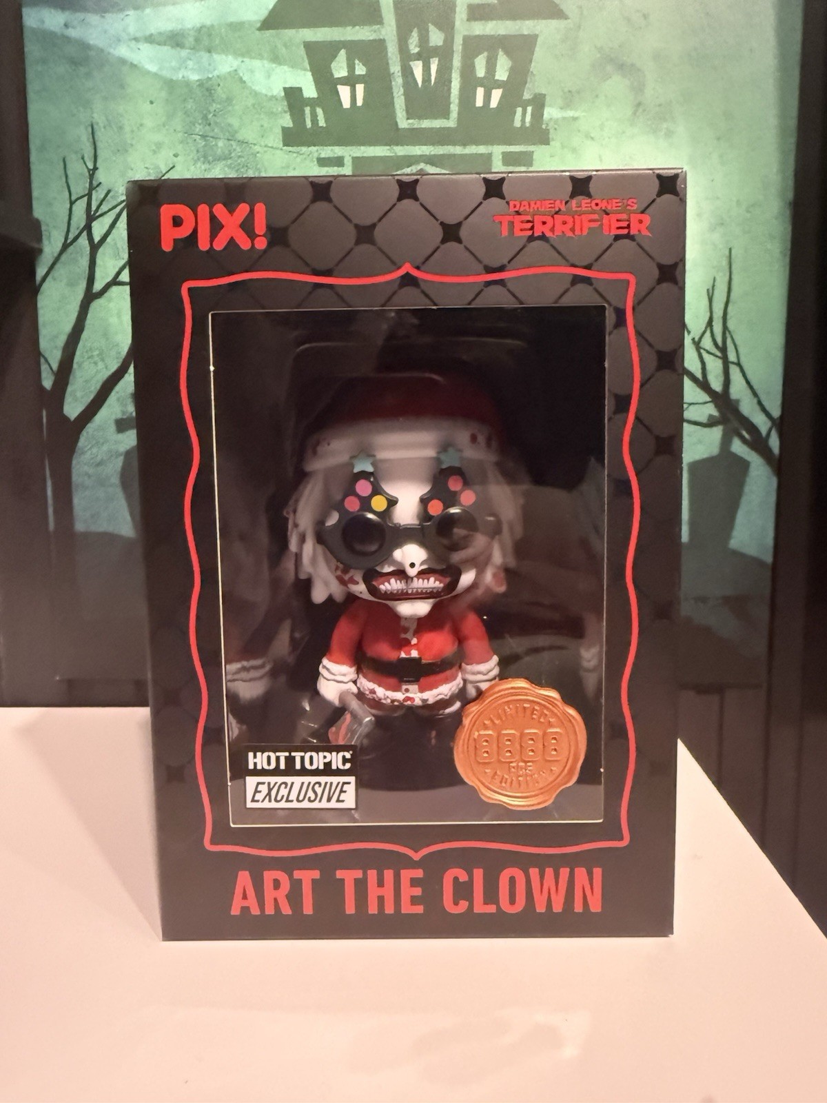 Thrilljoy PIX Terrifier Art the Clown Hot Topic LE 8888 common hero