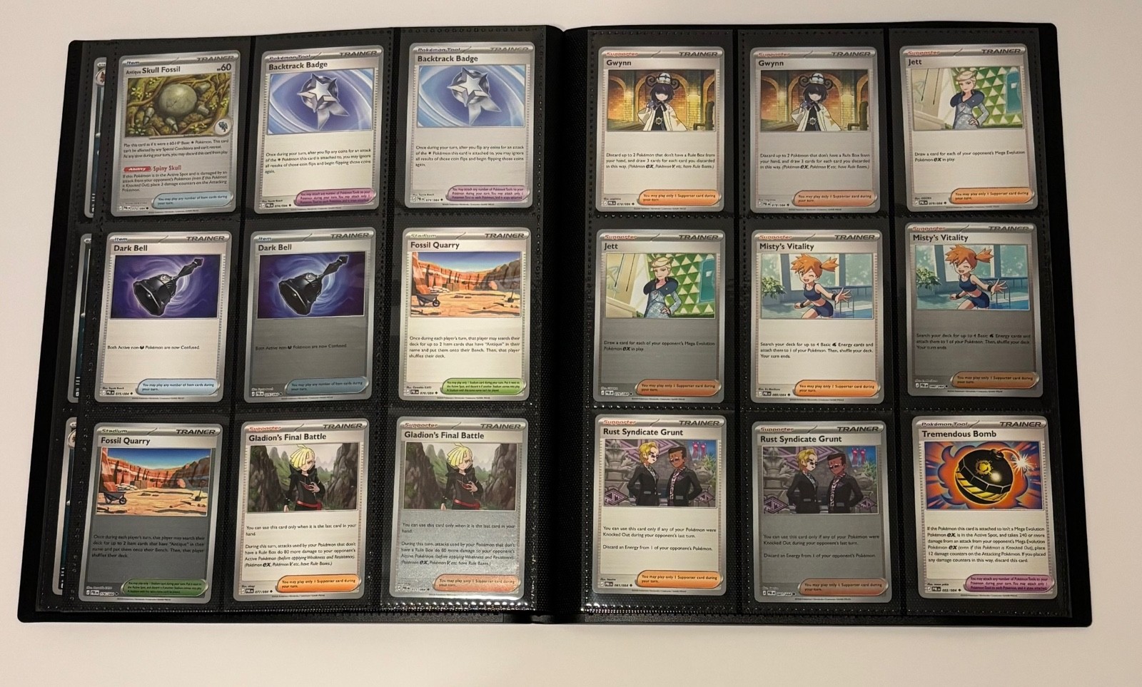 Pokémon TCG Pitch Black Complete Base Set (Reverse Holos EX) 158 Cards + Binacle