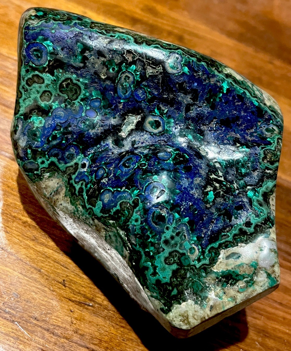 BEAUTIFUL Large “Azurmalachite” @4”x6” 2#  Morenci/Bisbee? See Pics for Details 