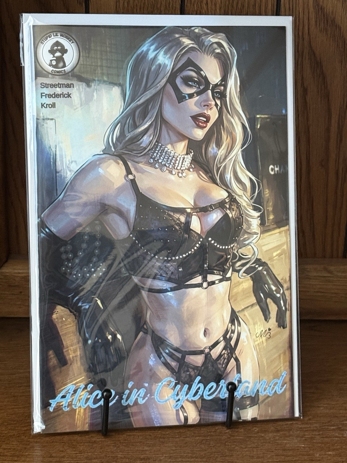The Flawless Universe Presents: Alice In Cyber Land Black Cat Lingerie Trade