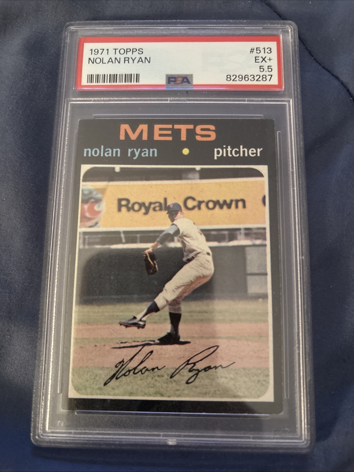 ✅1971 Topps Baseball Nolan Ryan #513 PSA 5.5✅
