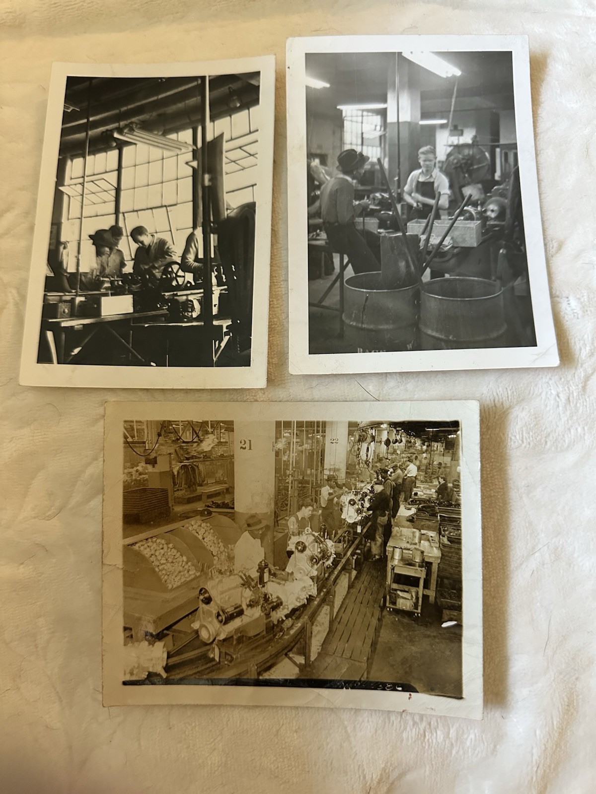 Vintage Snapshots Occupational Industrial Men Workers African American. 3 Photos Vintage Snapshots Occupational Industrial Men Workers African American. 3 Photos