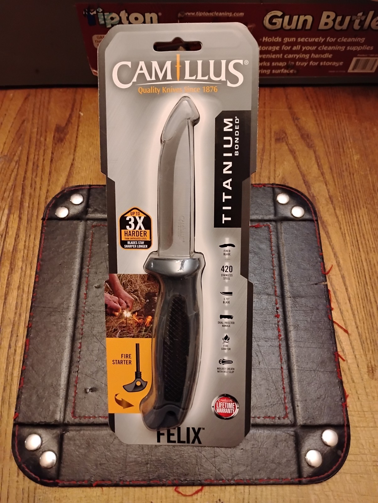 Camillus Felix Fixed Knife 3.75