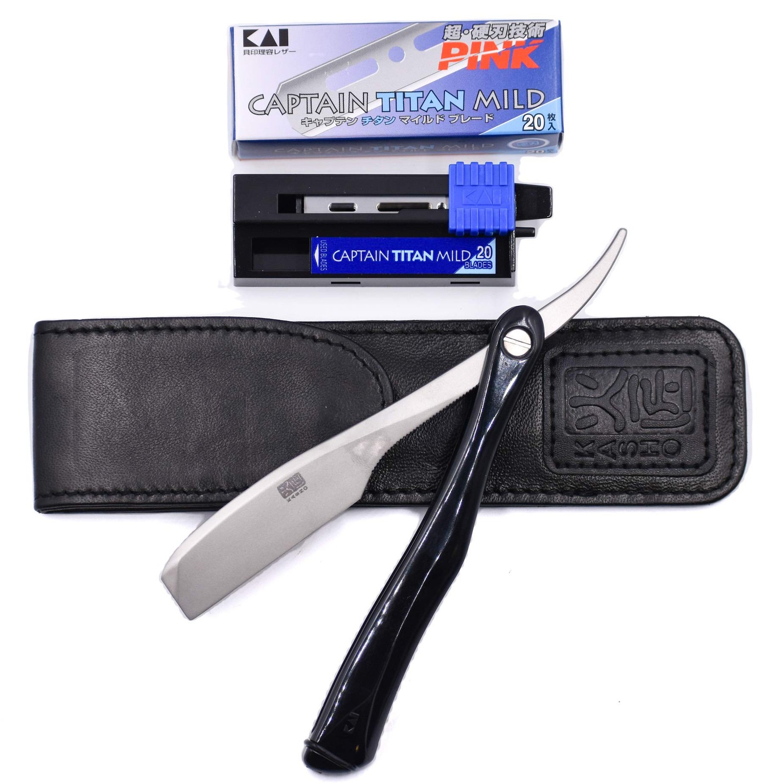 Uuc Kai Kasho Captain Japanese Professional Folding Straight Edge Barbering