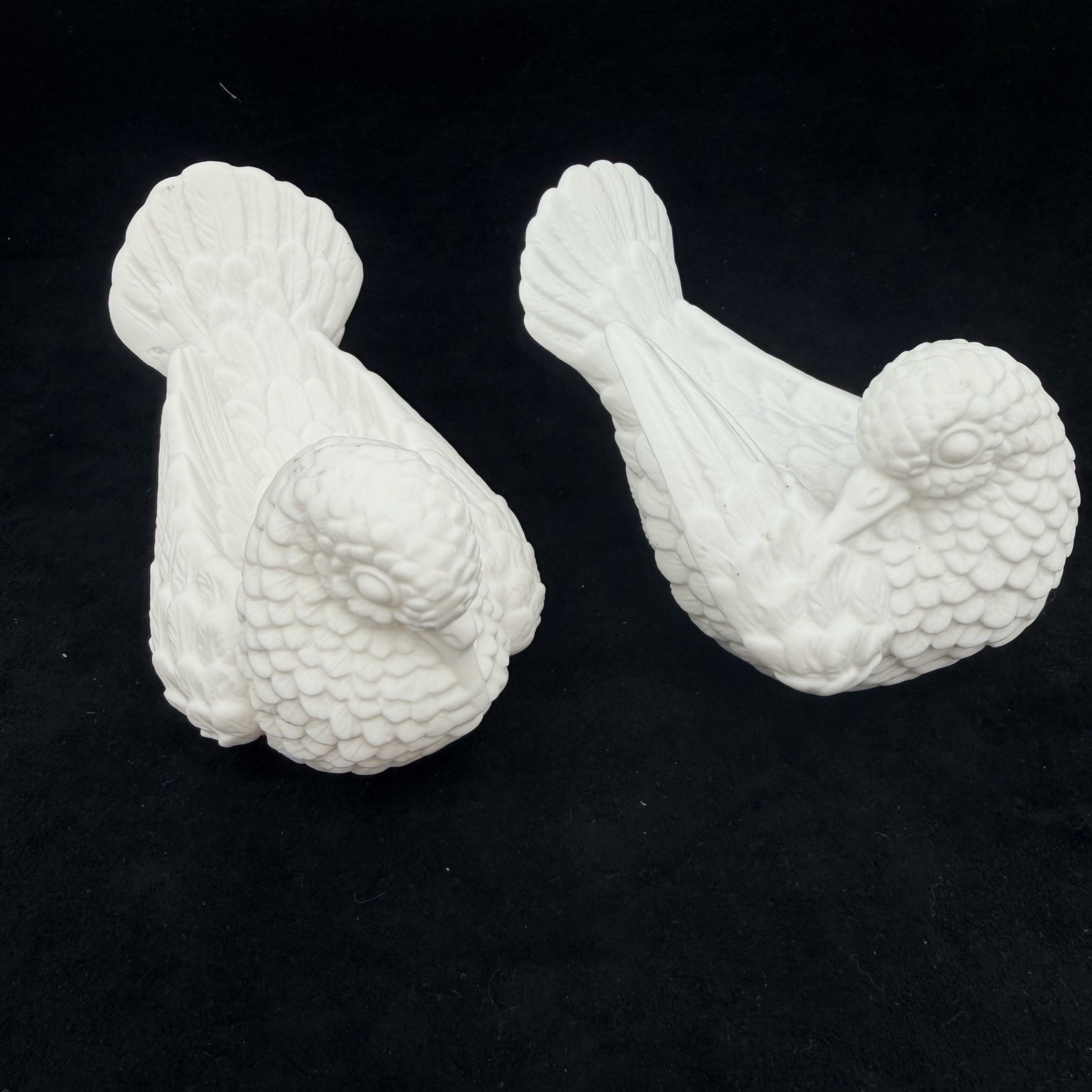 Vintage Kelvin’s Exclusives Japan White Dove Bird Figurines Pair Love Birds