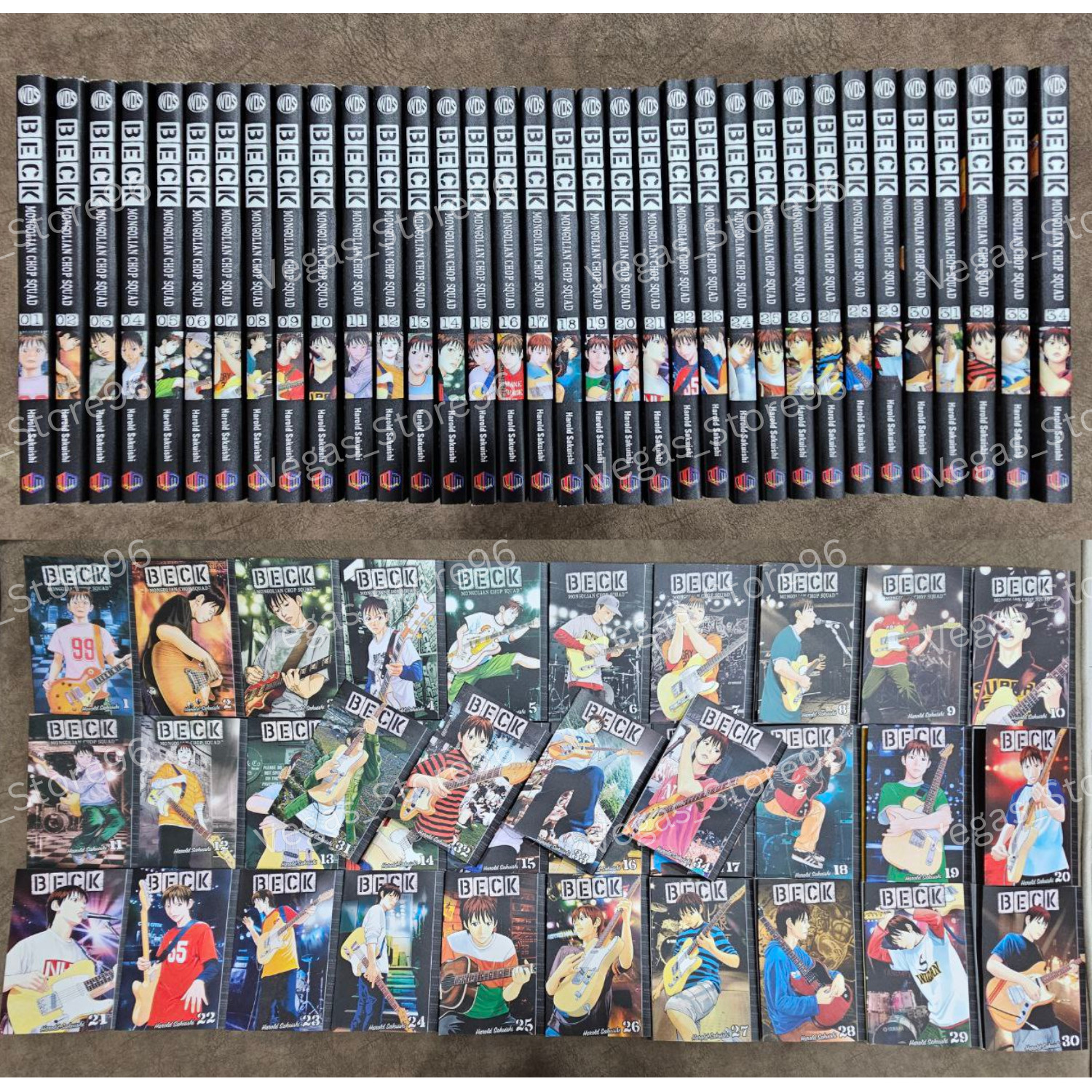 BECK Mongolian Chop Squad Manga Vol. 1-34(End) Half/Full Set English Version DHL