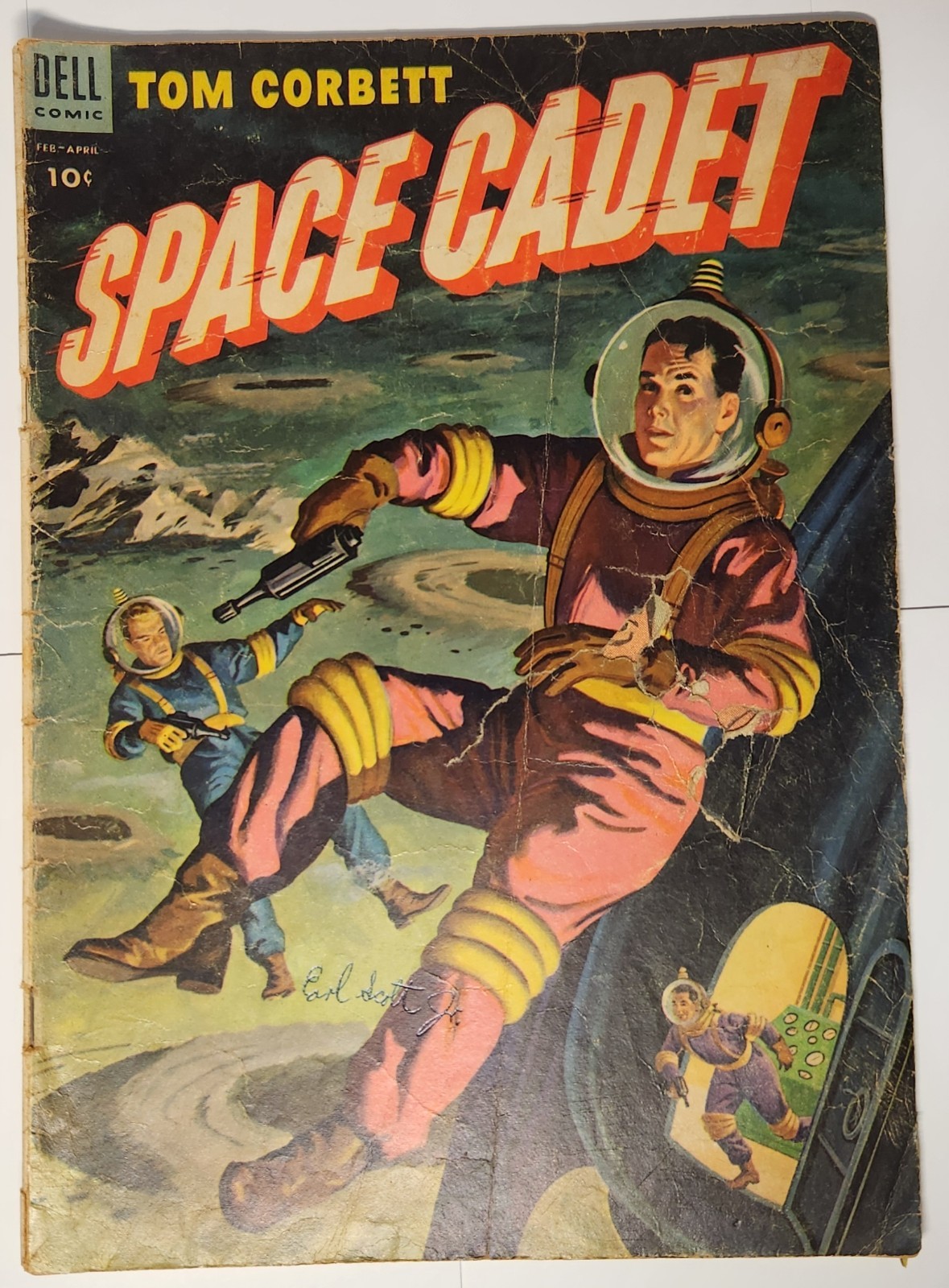 Tom Corbett: Space Cadet 9 (1954) Dell Silver Age Sci-Fi Solo Series
