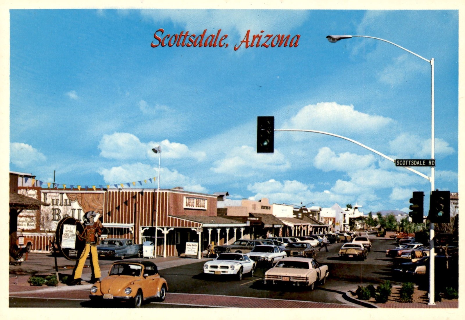 Scottsdale, Arizona - The West\'s Most Western Town (1980) Postcard