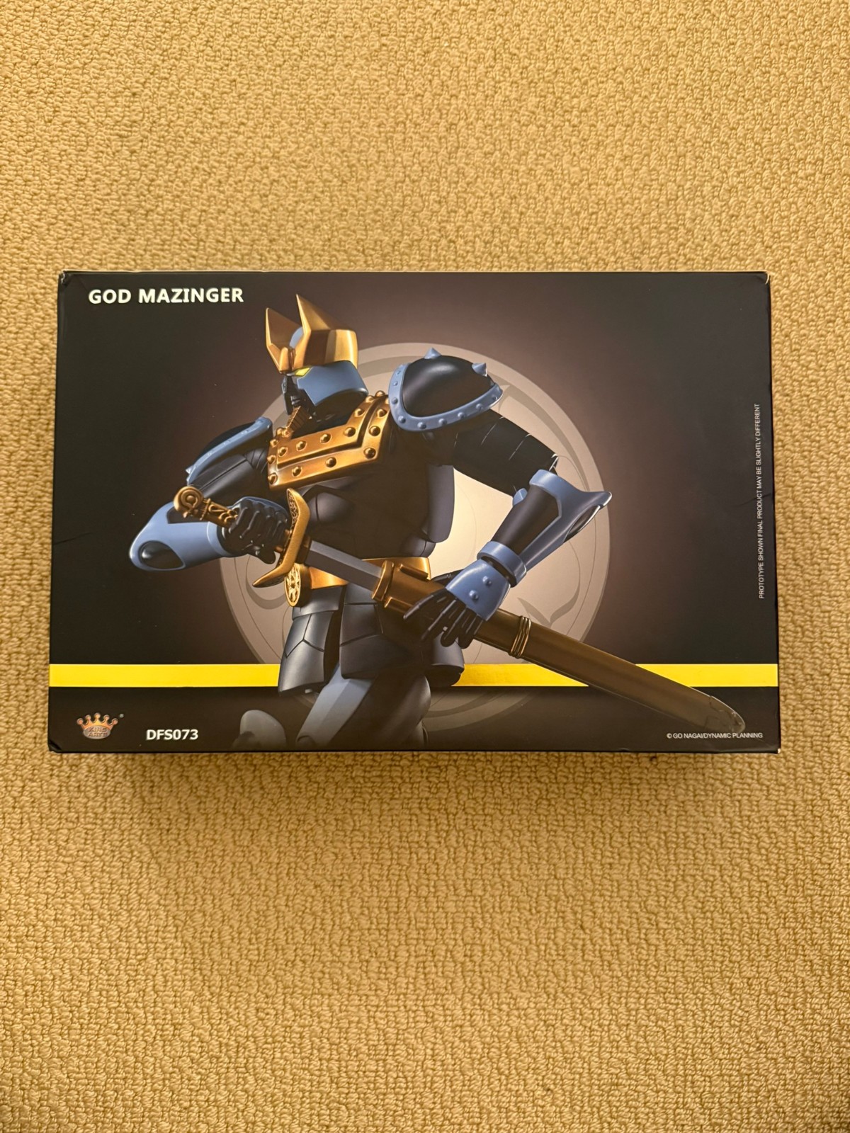 King Arts Diecast Gokin DFS073 God Mazinger Action Figure