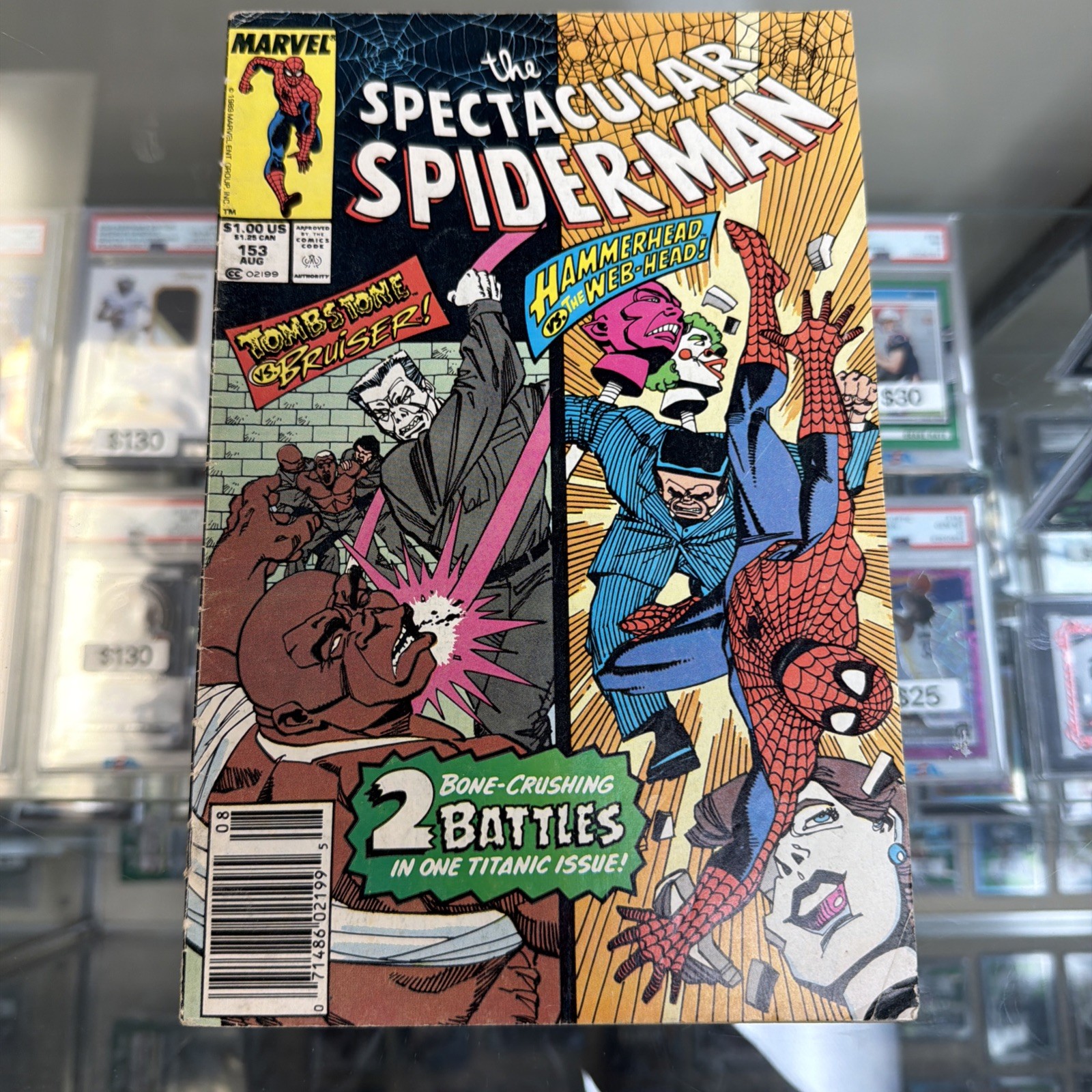 The Spectacular Spider-Man #153 (Marvel Comics August 1989)