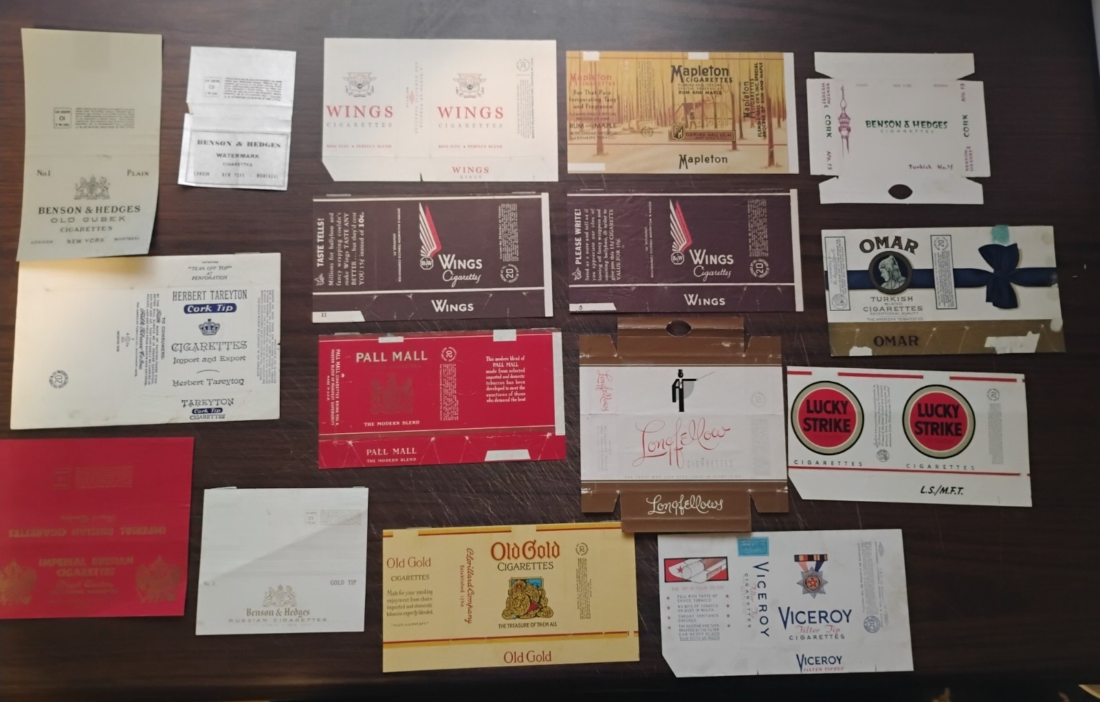 Rare Huge lot 55 Vintage & Antique Cigarette Labels Kool Benson & Hedges Lucky Rare Huge lot 55 Vintage & Antique Cigarette Labels Kool Benson & Hedges Lucky