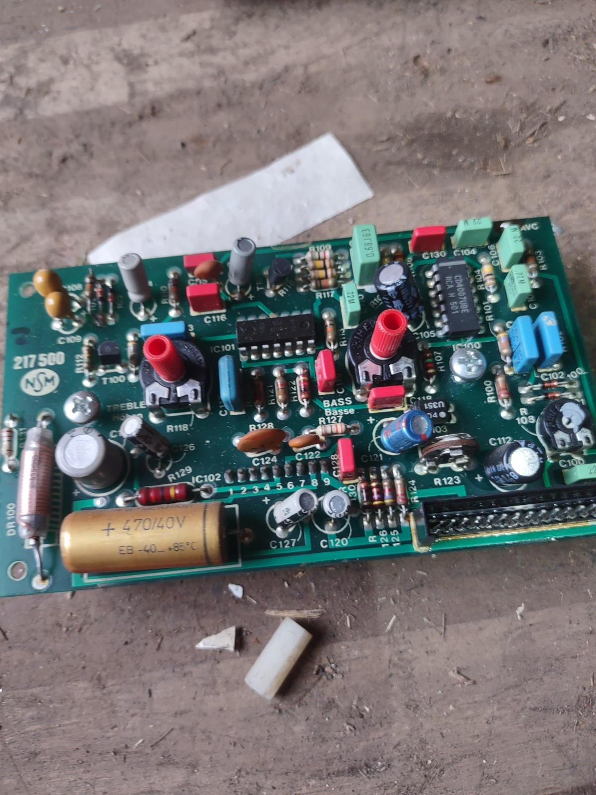 nsm satellite 200 arcade jukebox pcb part #9