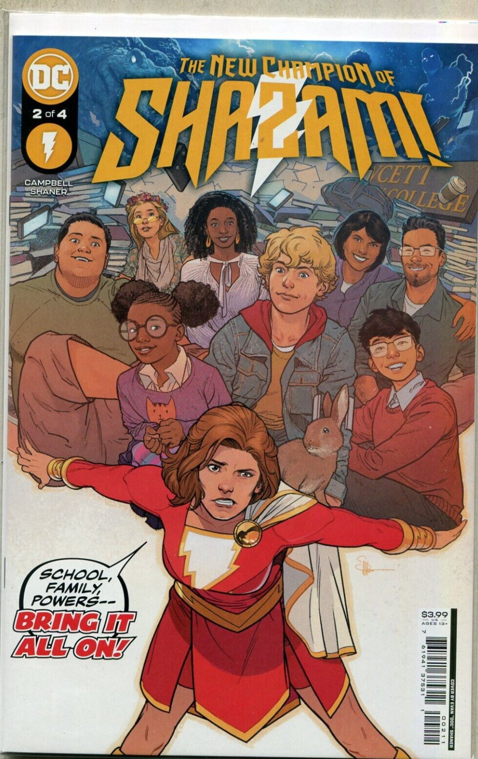 The New Champion -Shazam : Bring It All On #2 of 4 NM  DC Comics CBX29