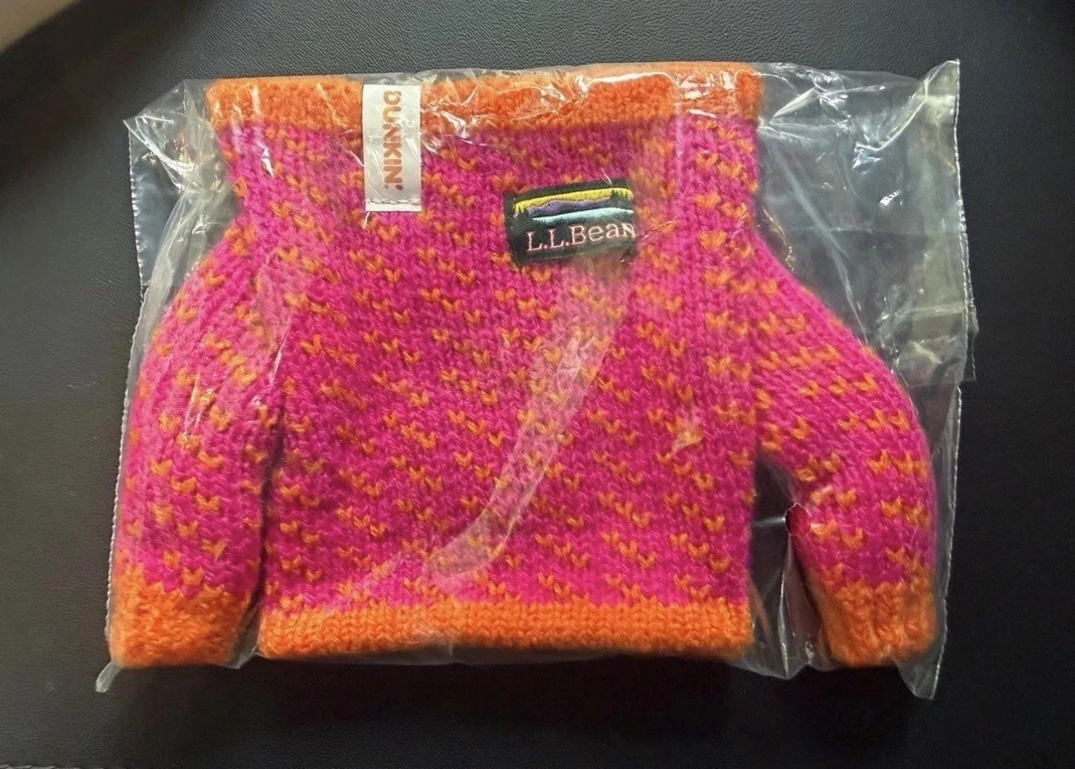 Rare Dunkin’ L.L. BEAN Cup Sweater Sleeve Limited Edition 2026 (SEE Description)