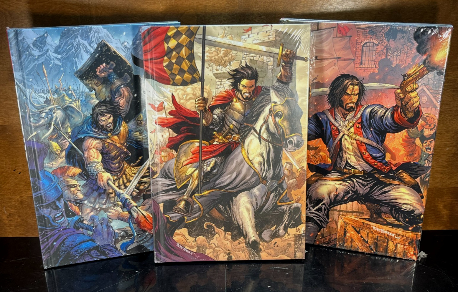BOOM Comics BRZRKR Kickstarter Exclusive Hardcover Set Vol 1 2 3 Omnibus Reeves