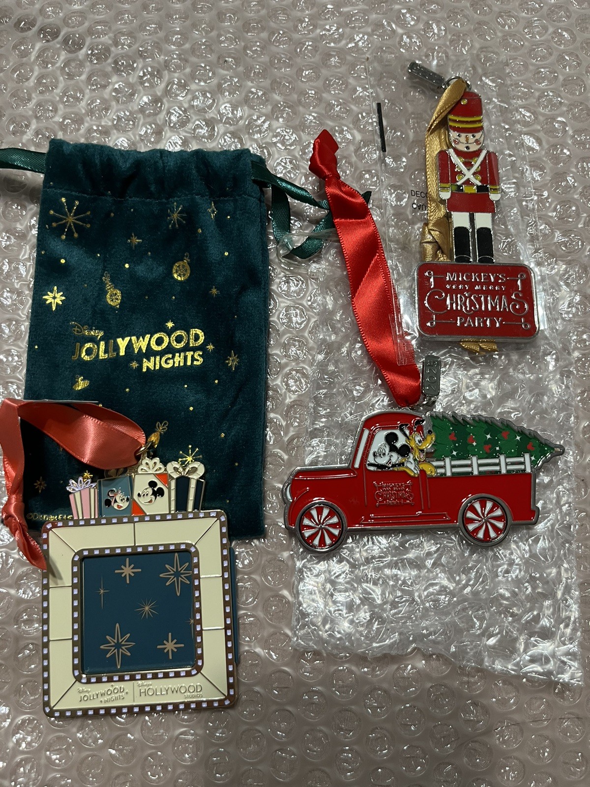 Disney Hollywood Jollywood Nights & Magic Kingdom Party Ornaments 2025 & 2023