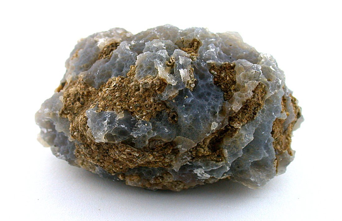 217 Gram Mohave Dark Blue Gray Agate Chalcedony Silica Cab Cabochon Rough ES4838