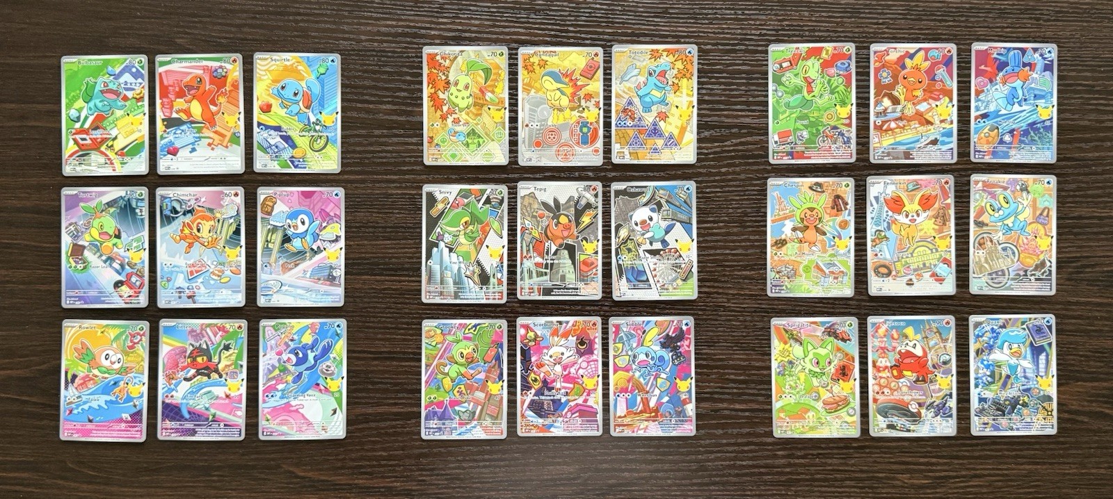 First Partners Full Set Series 1, 2 & 3 (27 Cards) Pokèmon TCG First Partners Full Set Series 1, 2 & 3 (27 Cards) Pokèmon TCG