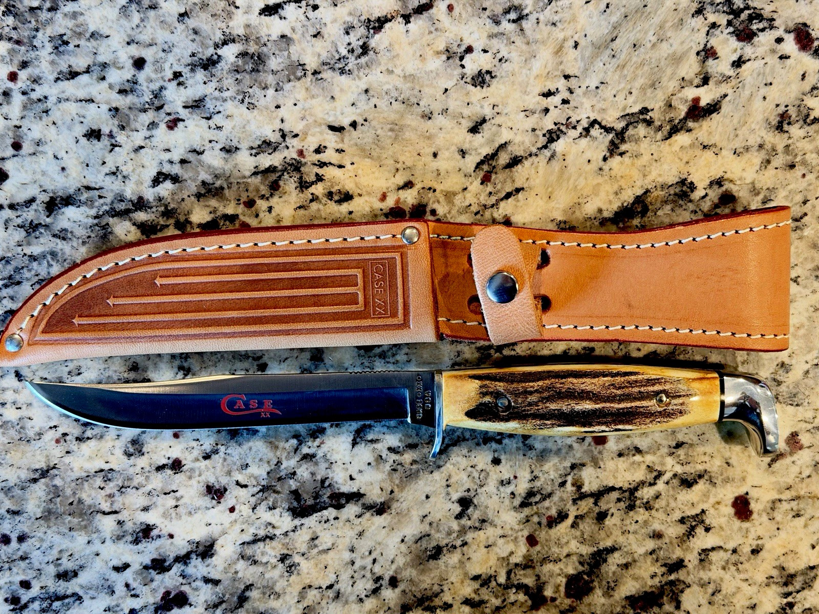 Case XX 516-5 STAG 1978 Red Letter MINTY MINT with Sheath Flawless RARE 🔥🔥