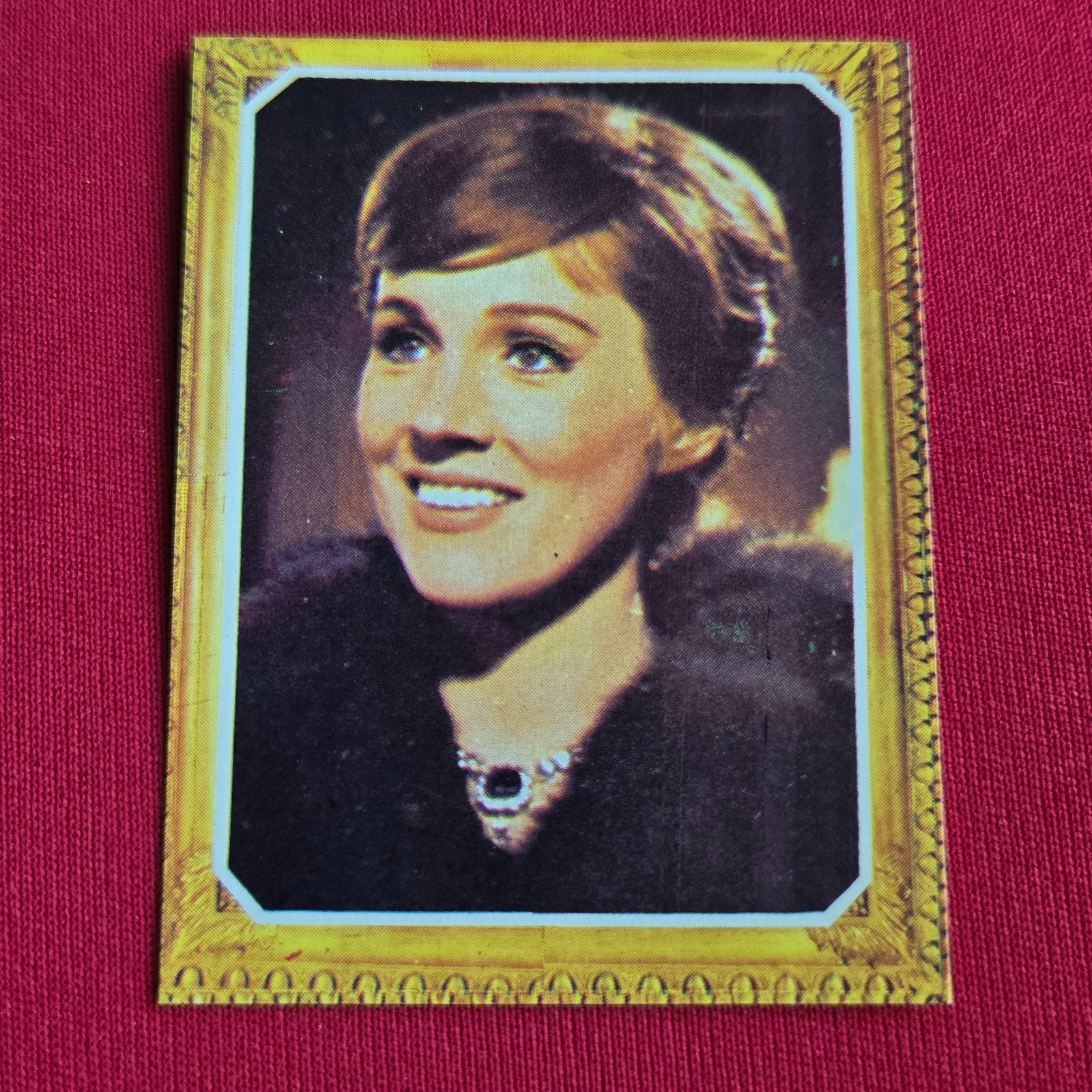 Julie Andrews 1970s Mis Favoritos #83 Mary Poppins Movie Star Trading Card