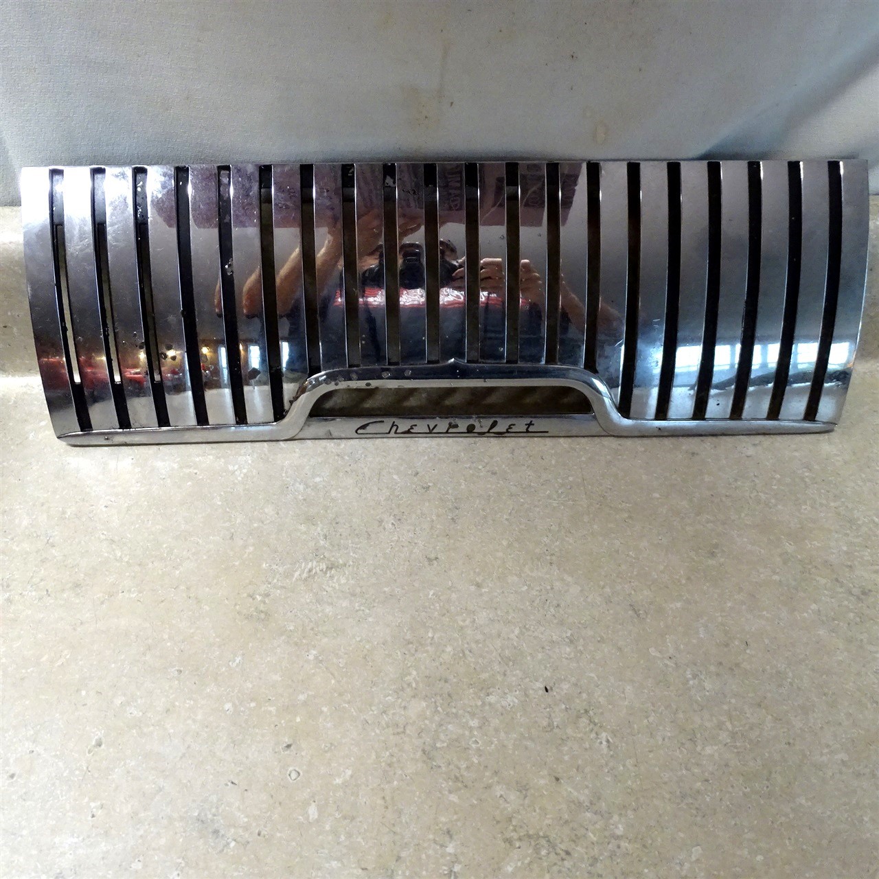 Vintage Chevrolet Styline Fleetline Coupe Speaker Grill Part, 1951-52 Vintage Chevrolet Styline Fleetline Coupe Speaker Grill Part, 1951-52
