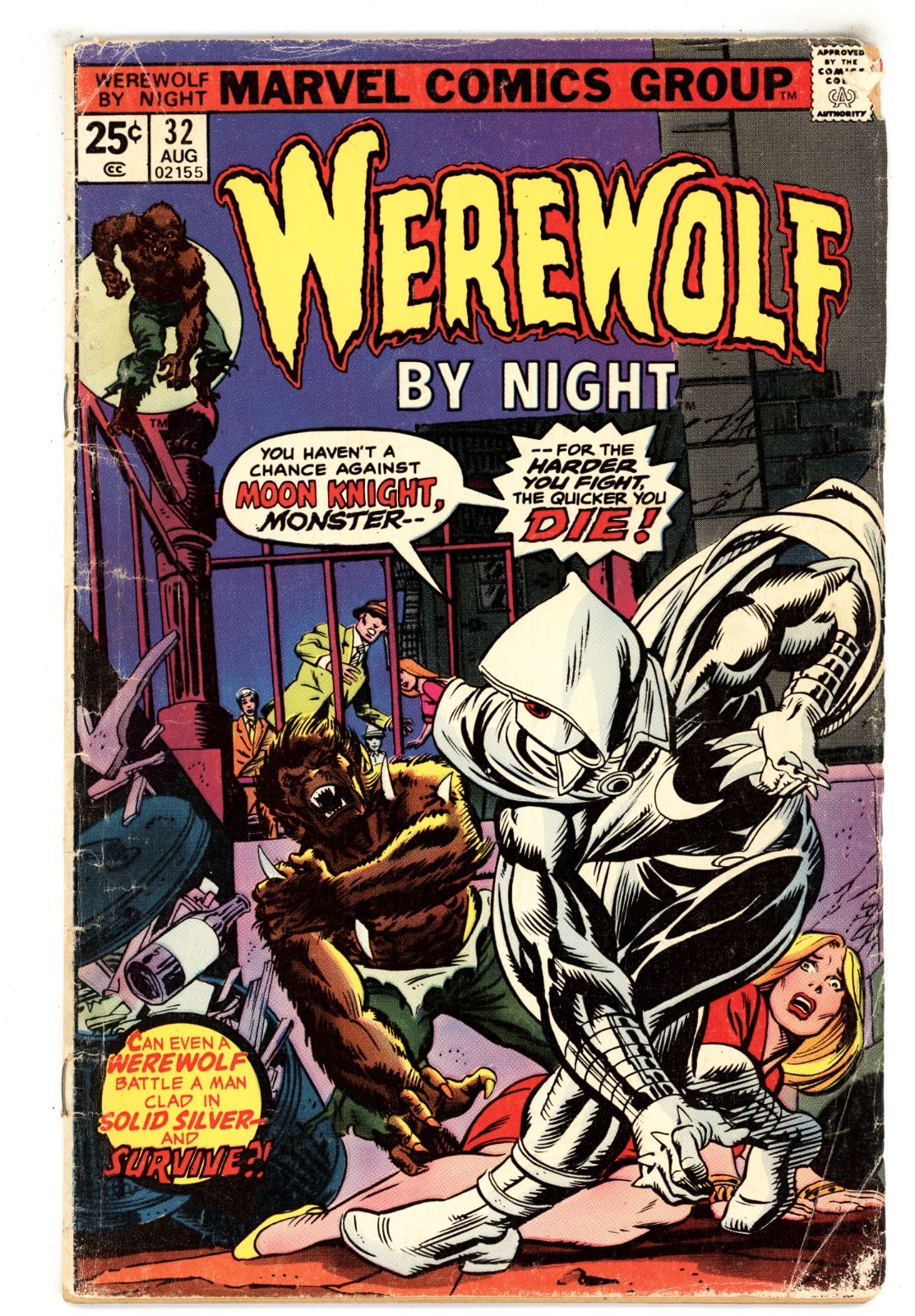 Werewolf By Night #32 Fair/Good 1.5 1975 First Appearance of Moon Knight