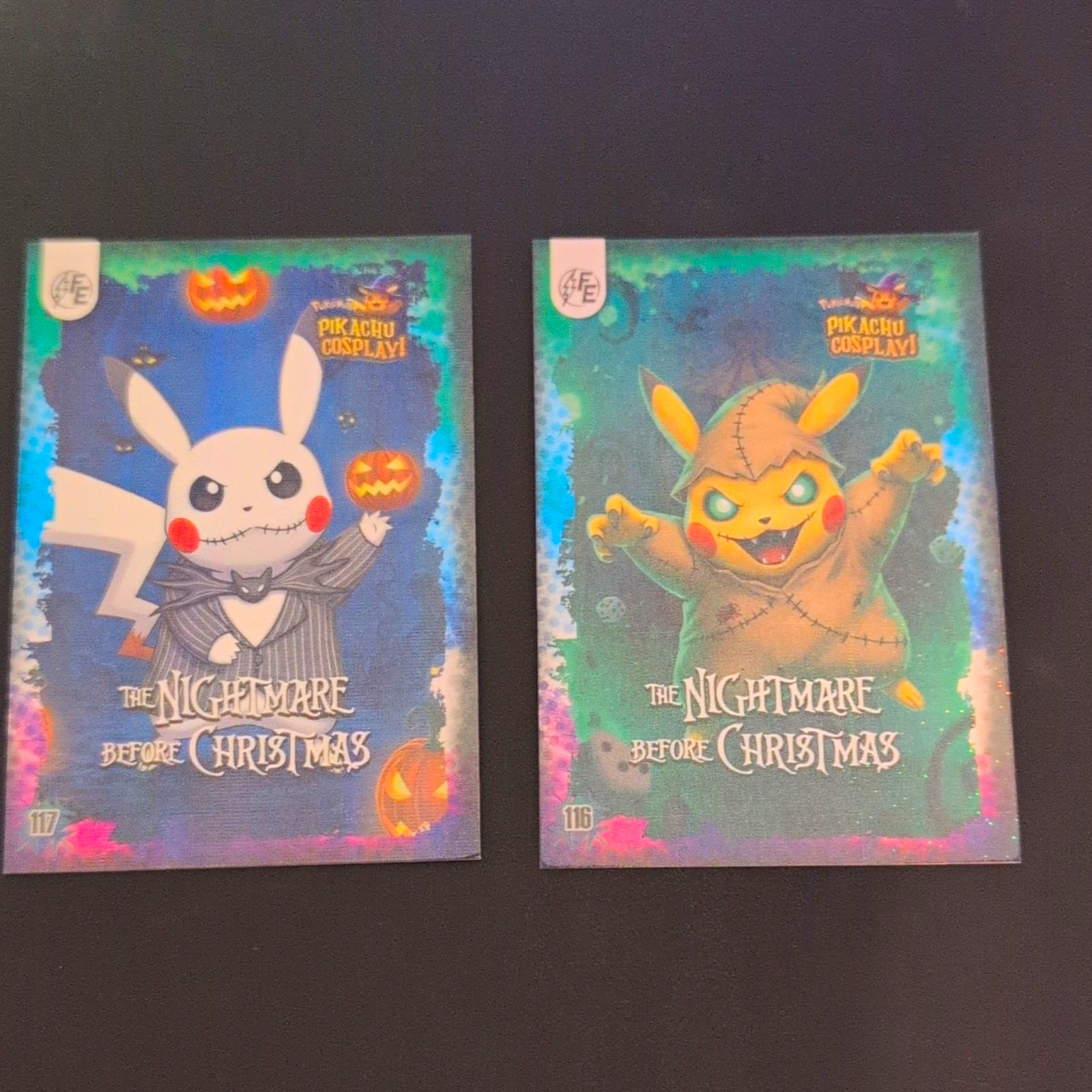 Pokémon Pikachu Cosplay Nightmare Before Christmas 2-Pack Jack/Oogie Disney
