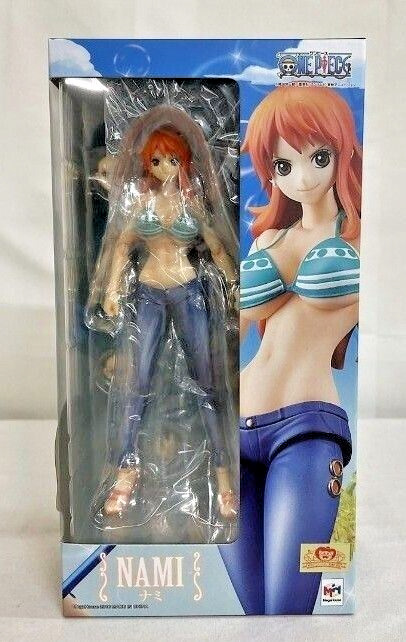 Megahouse One Piece Variable Action Heroes Nami Action Figure NEW