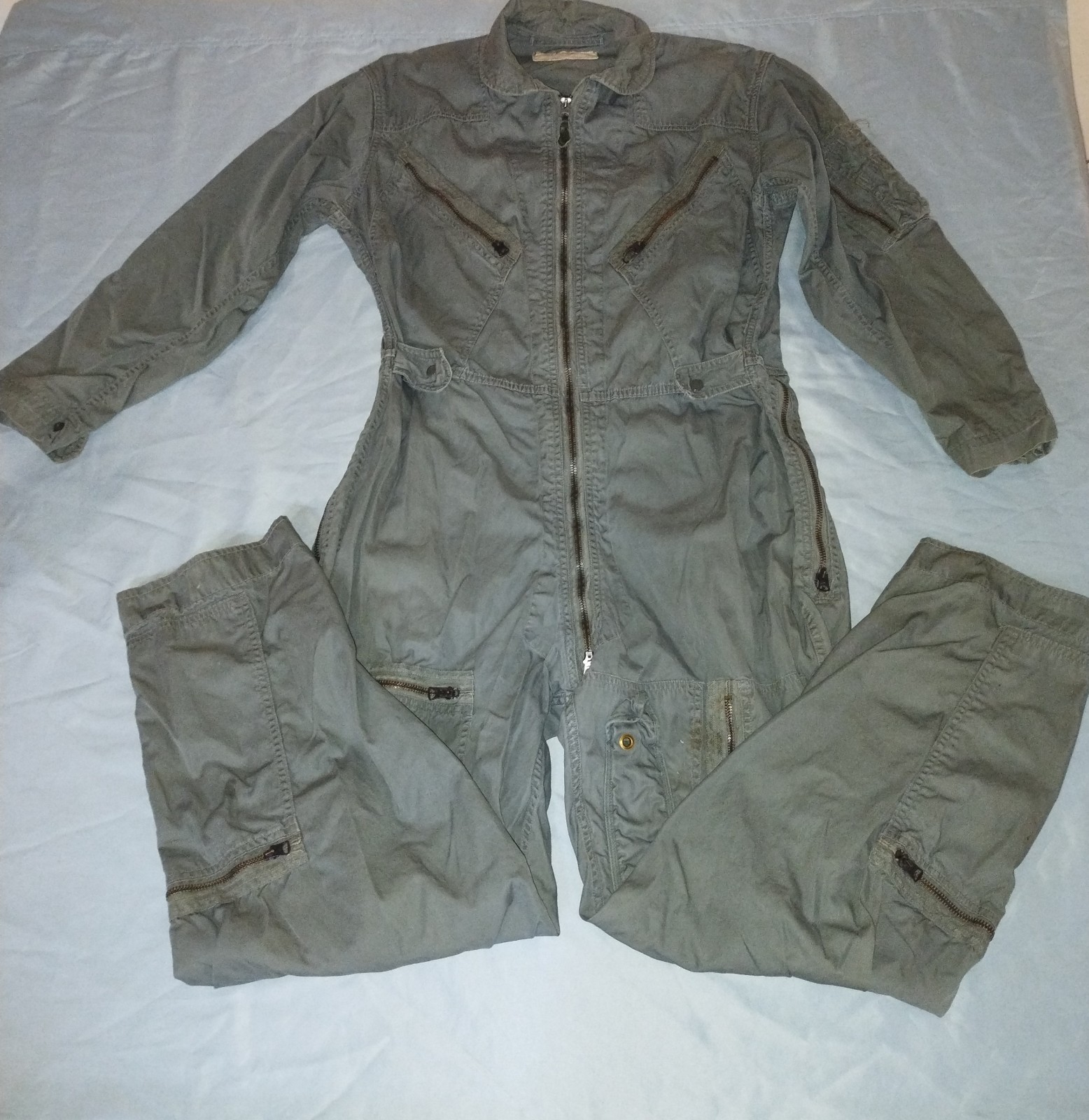 Vintage US Air Force Flight Suit K-2b Medium Regular Mason & Hughes 1966 Vietnam