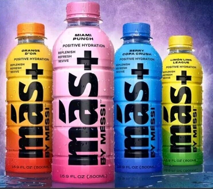 Mas+ Messi Sports Drink (4 Pack)