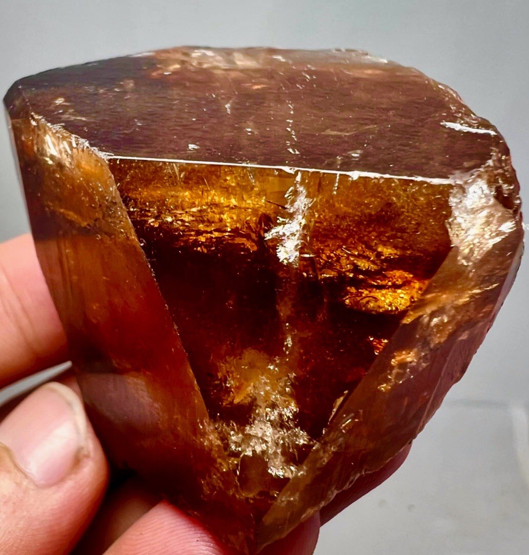 Huge Beautiful 611 Carat Imperial Topaz Crystal Natural Raw Rough Specimen Gift