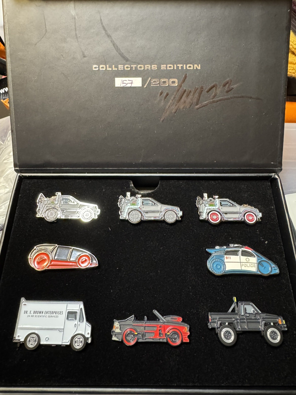 2022 DCon Boxed set Leen Customs Back To The Future BTTF universal Studios #157