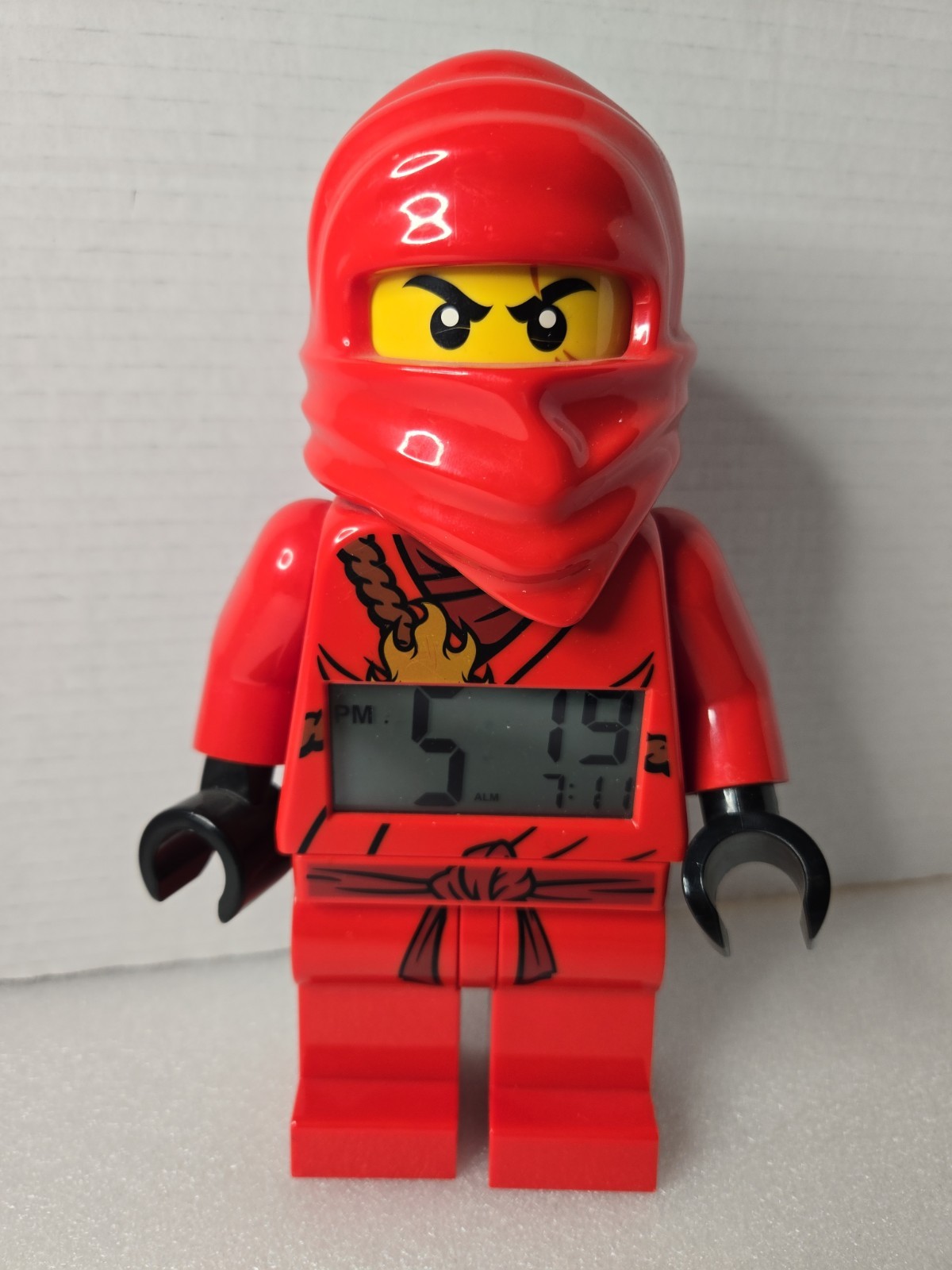 Lego Ninjago Kai DX Digital Alarm Clock 9\ Lego Ninjago Kai DX Digital Alarm Clock 9\