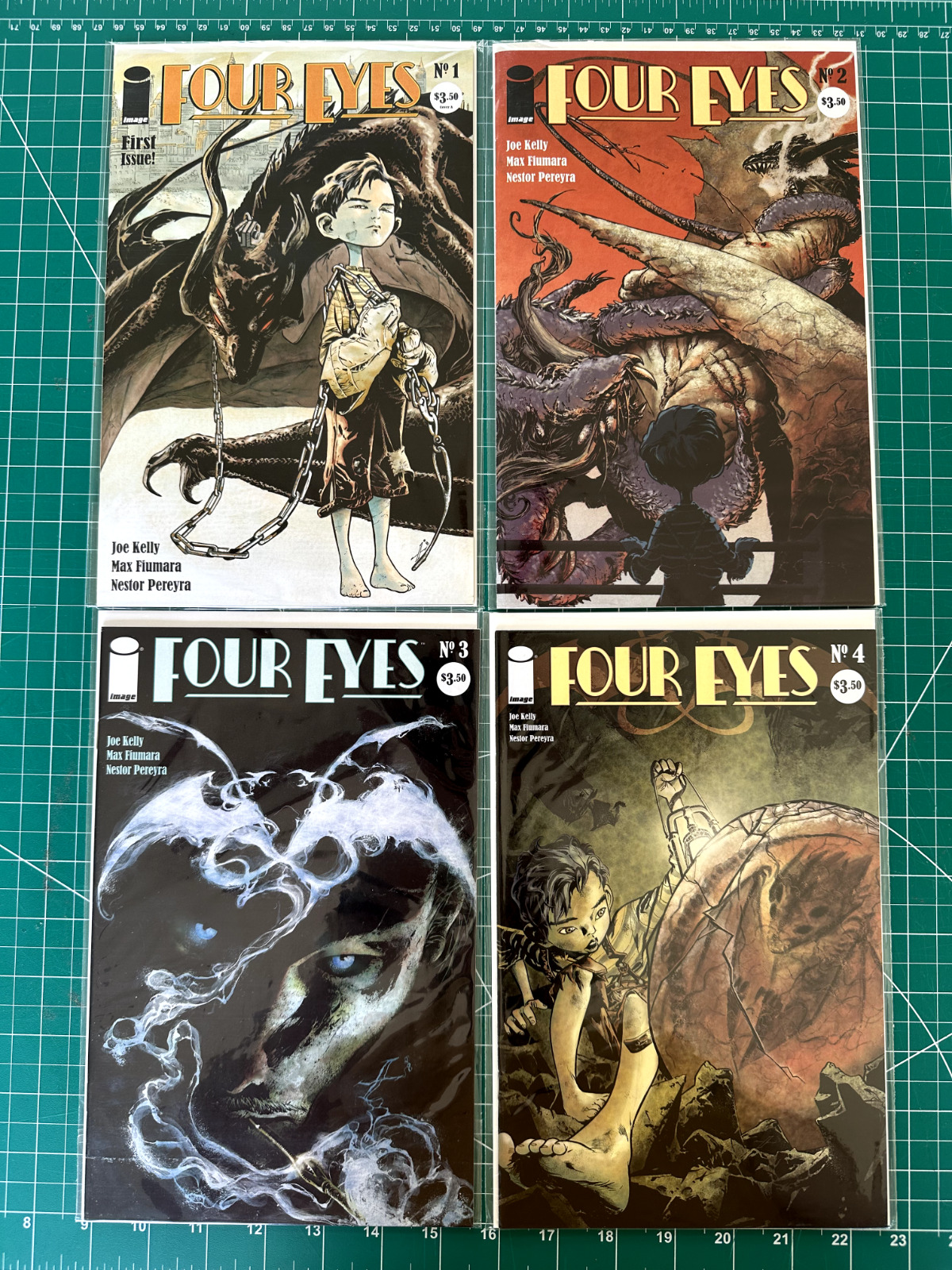 FOUR EYES (IMAGE, 2008) #1-4 -- COMPLETE SERIES