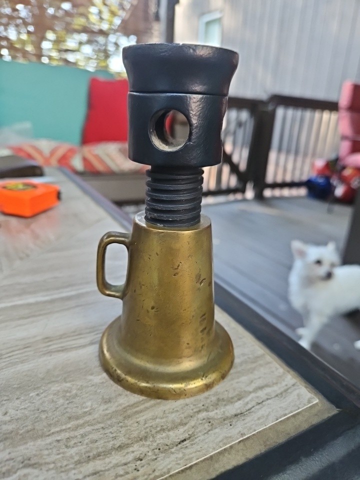 H. C. Webster Chapman 1886 Brass Railroad Jack Salesmans Sample