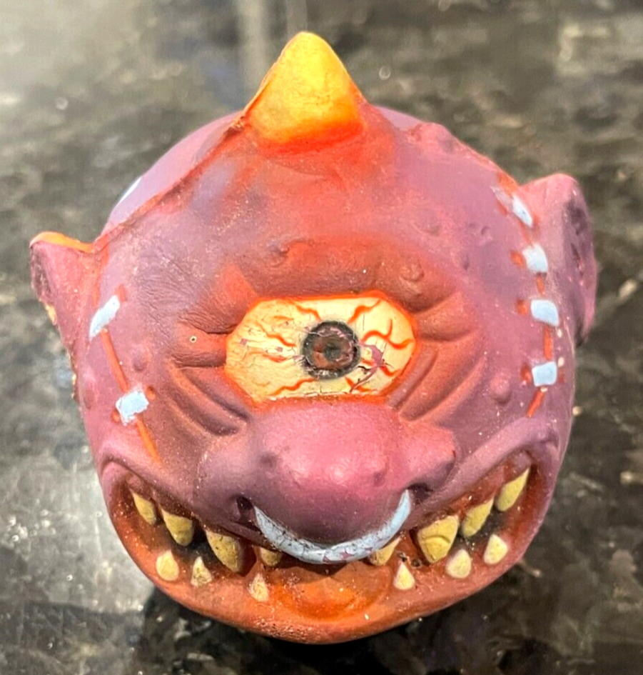 Vintage 1980\'s Retro Amtoy MADBALLS Horn Head 1985 Rare Vintage 1980\'s Retro Amtoy MADBALLS Horn Head 1985 Rare