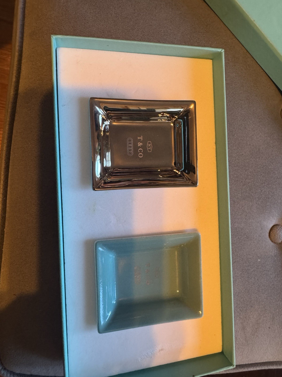 Tiffany & Co. Porcelain Vide Poche Tray Set - 1024856 Tiffany & Co. Porcelain Vide Poche Tray Set - 1024856