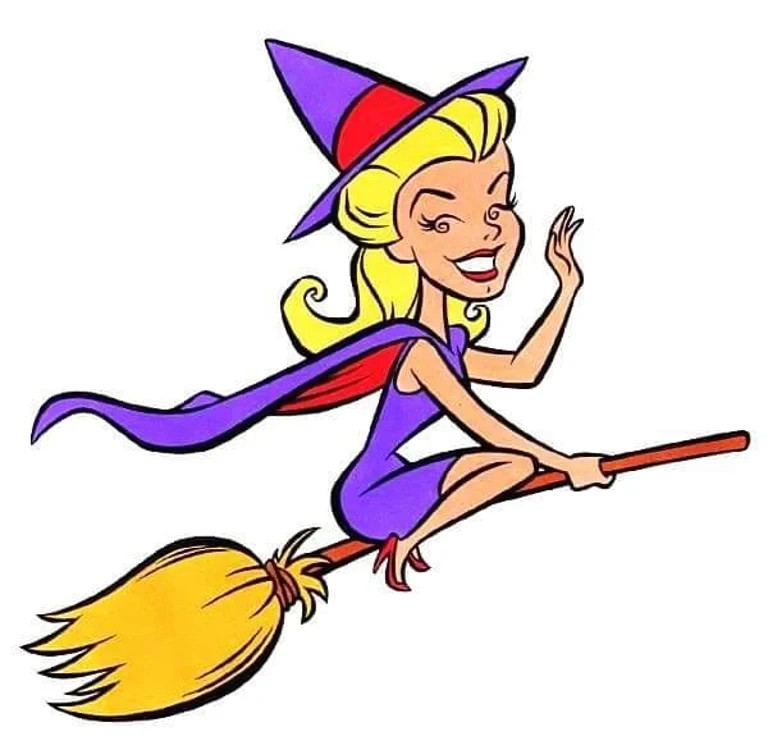 SAMANTHA 8.5x11 ORIGINAL ARTWORK BEWITCHED TV OPENING HANNA-BARBERA