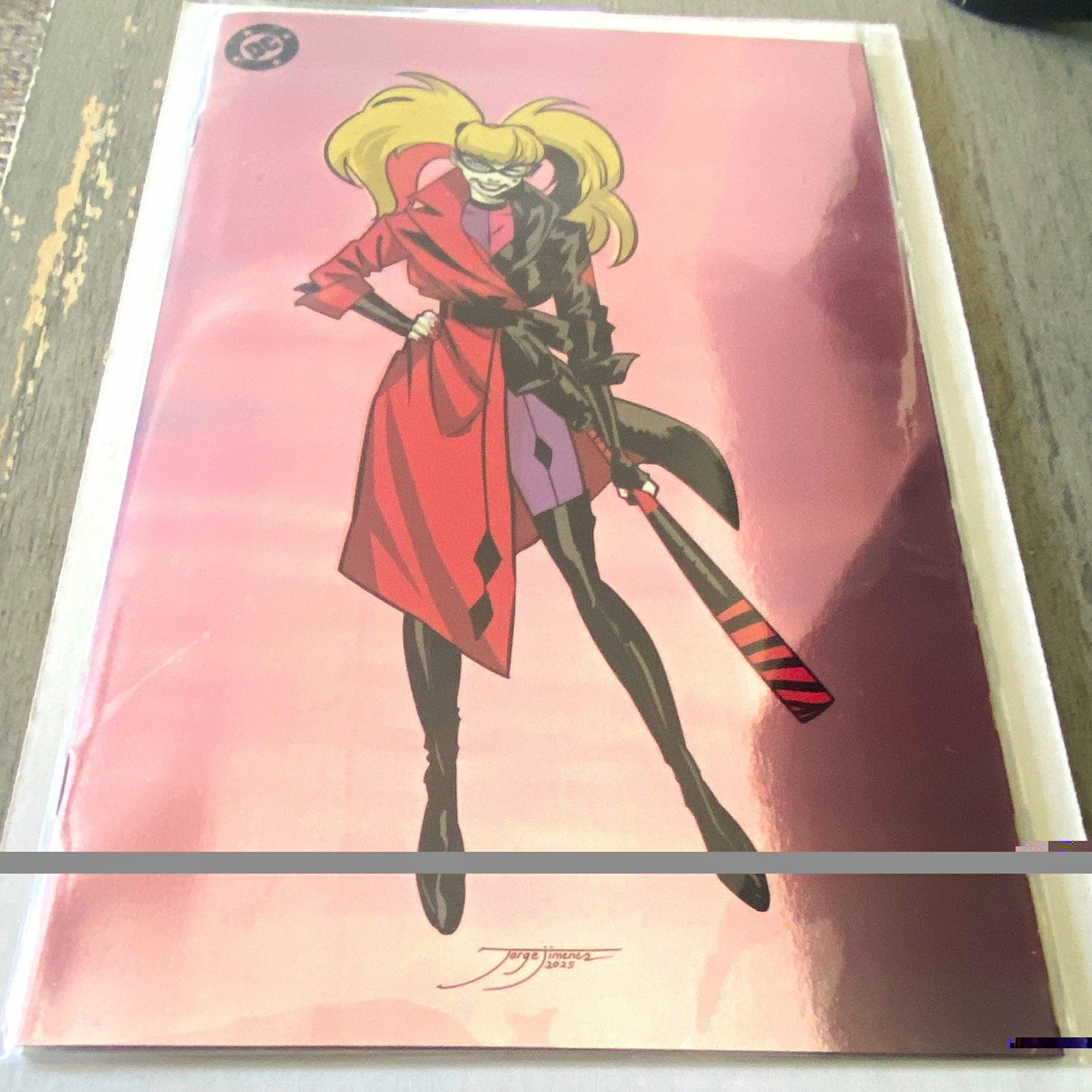 Jorge Jimenez Harley Quinn DC Poster Print 2025 Unframed Single Piece